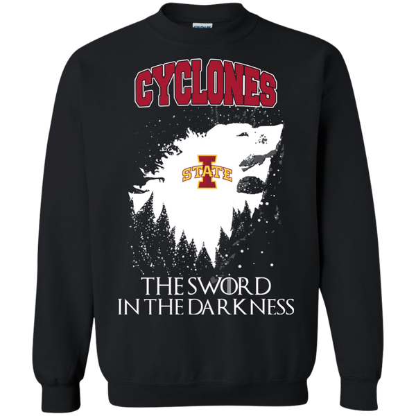 Iowa State Cyclones Game Of Thrones T shirts The Sword In The Darkness Hoodies Sweatshirts