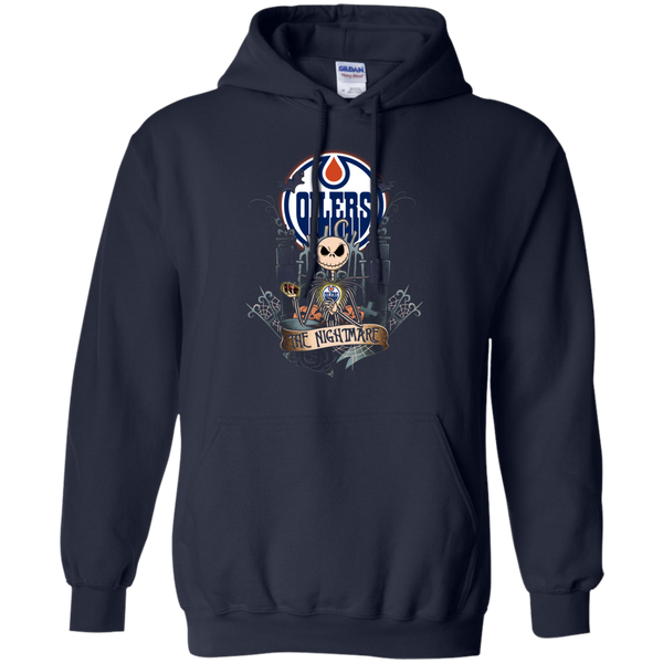 Halloween Edmonton Oilers T shirts The Nightmare Hoodies Sweatshirts