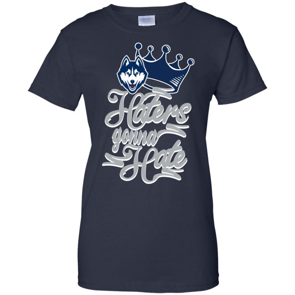 Connecticut Huskies T shirts Haters Gonna Hate Hoodies Sweatshirts