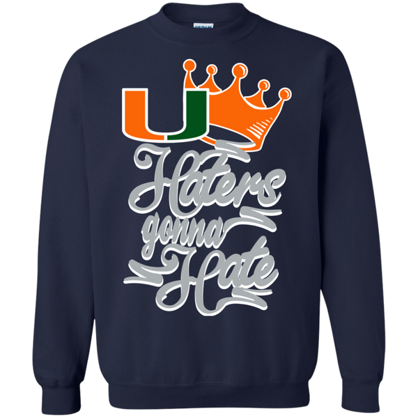 Miami ( FL ) Hurricanes T shirts Haters Gonna Hate Hoodies Sweatshirts