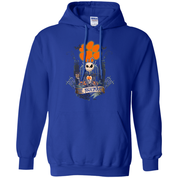 Halloween Clemson Tigers T shirts The Nightmare Hoodies Sweatshirts