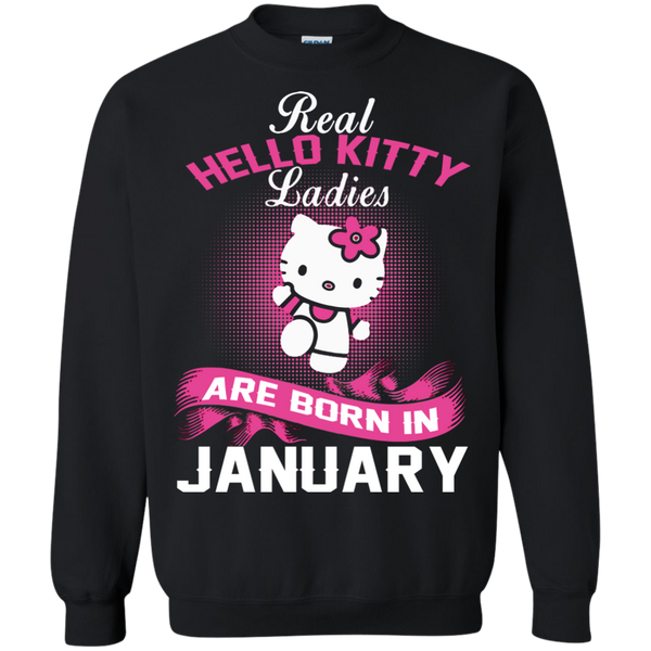 Hello Kitty T shirts  Real Hello Kitty Ladies Born In January Hoodies Sweatshirts
