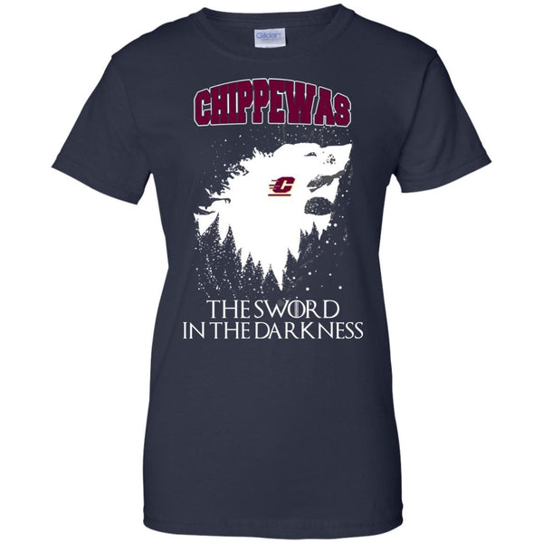 Central Michigan Chippewas Game Of Thrones T shirts The Sword In The Darkness Hoodies Sweatshirts