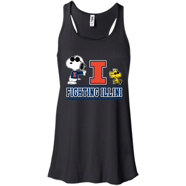 Illinois Fighting Illini T shirts Snoopy Hoodies Sweatshirts