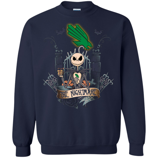 Halloween North Texas Mean Green T shirts The Nightmare Hoodies Sweatshirts