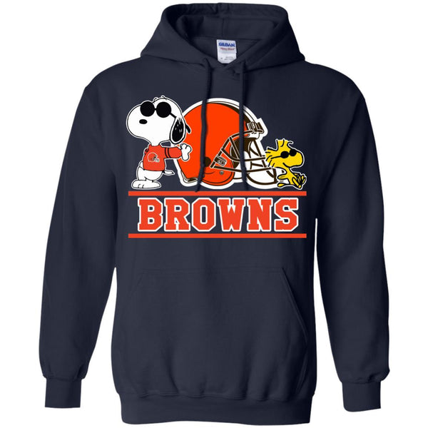 Cleveland Browns T shirts Snoopy Hoodies Sweatshirts