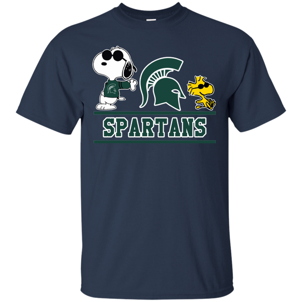 Michigan State Spartans T shirts Snoopy Hoodies Sweatshirts