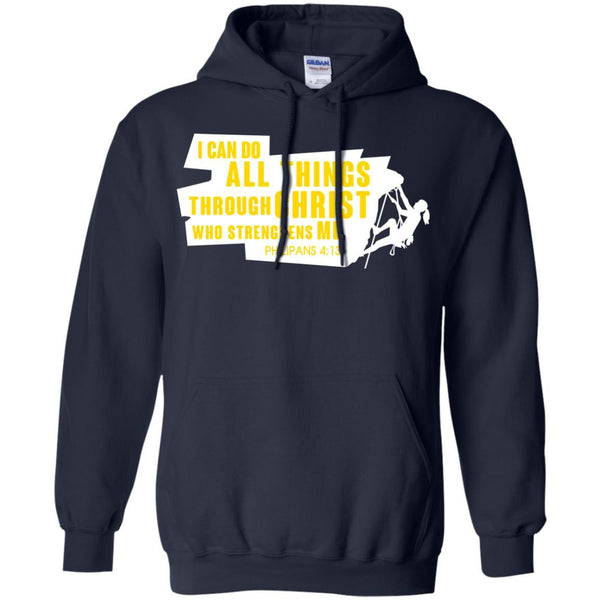 Christian Jesus T shirts I Can Do All Things Through Christ Hoodies Sweatshirts