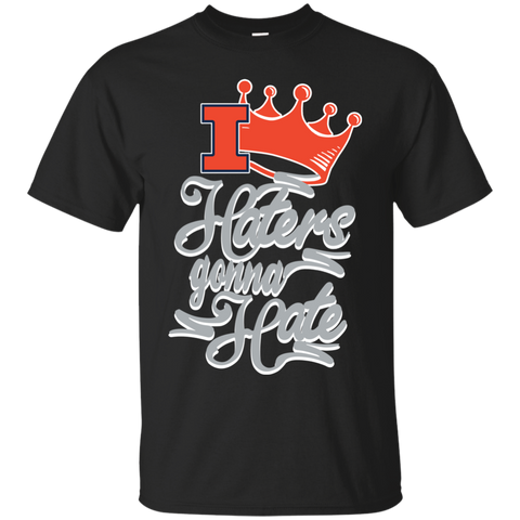 Illinois Fighting Illini T shirts Haters Gonna Hate Hoodies Sweatshirts