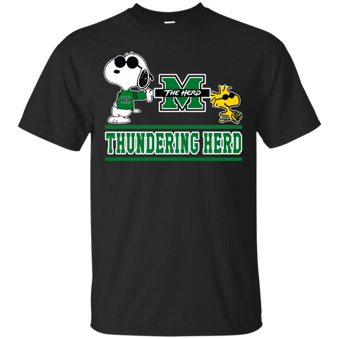Marshall Thundering Herd T shirts Snoopy Hoodies Sweatshirts