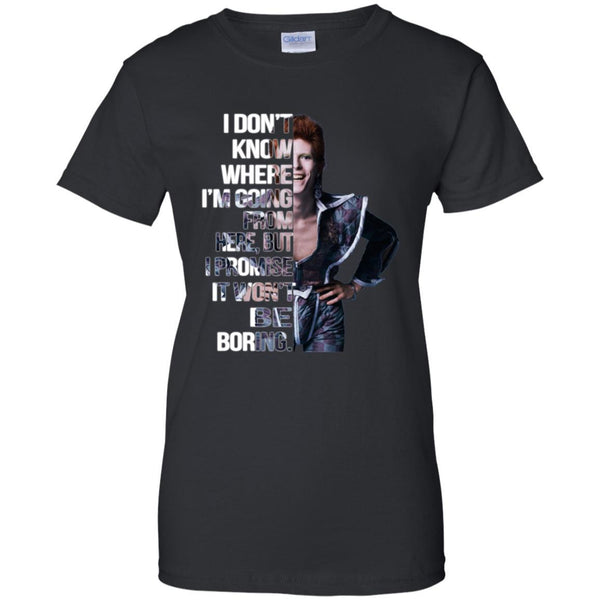 David Bowie T shirts Don't Know Where I Am Going From Here But Hoodies Sweatshirts