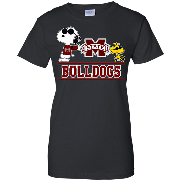 Mississippi State Bulldogs T shirts Snoopy Hoodies Sweatshirts