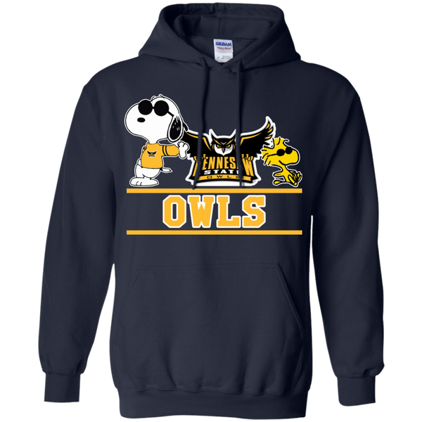 Kennesaw State Owls T shirts Snoopy Hoodies Sweatshirts