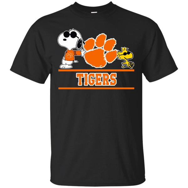Clemson Tigers T shirts Snoopy Hoodies Sweatshirts