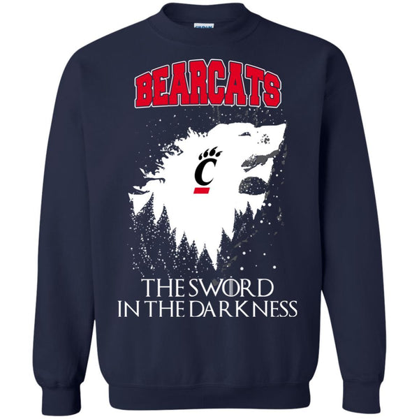 Cincinnati Bearcats Game Of Thrones T shirts The Sword In The Darkness Hoodies Sweatshirts