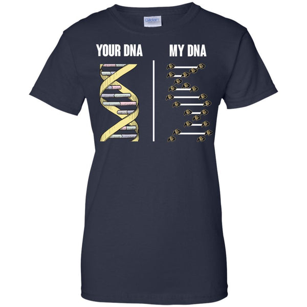 Colorado Buffaloes T shirts Your DNA My DNA Hoodies Sweatshirts