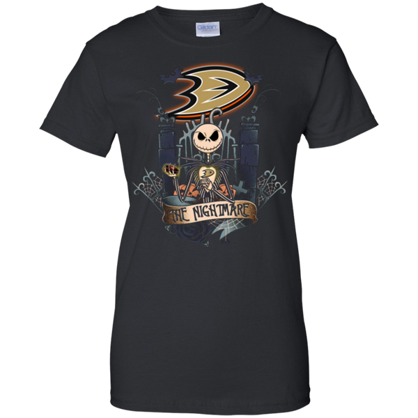 Halloween Anaheim Ducks T shirts The Nightmare Hoodies Sweatshirts