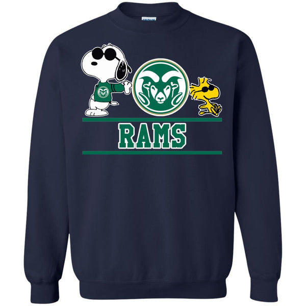 Colorado State Rams T shirts Snoopy Hoodies Sweatshirts