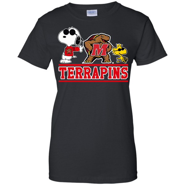 Maryland Terrapins T shirts Snoopy Hoodies Sweatshirts