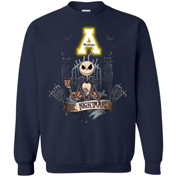 Halloween Appalachian State Mountaineers T shirts The Nightmare Hoodies Sweatshirts