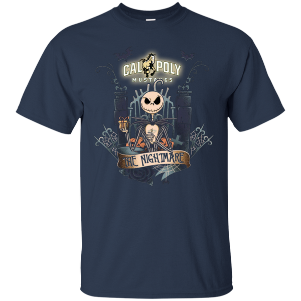 Halloween Calpoly Mustangs T shirts The Nightmare Hoodies Sweatshirts