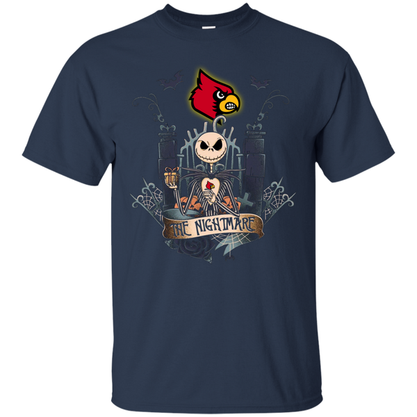 Halloween Louiville Cardinals T shirts The Nightmare Hoodies Sweatshirts