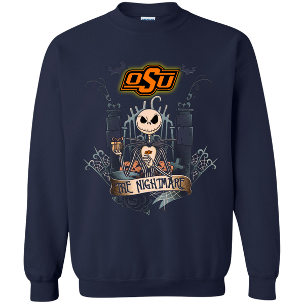 Halloween Okalahoma State Cowboys T shirts The Nightmare Hoodies Sweatshirts