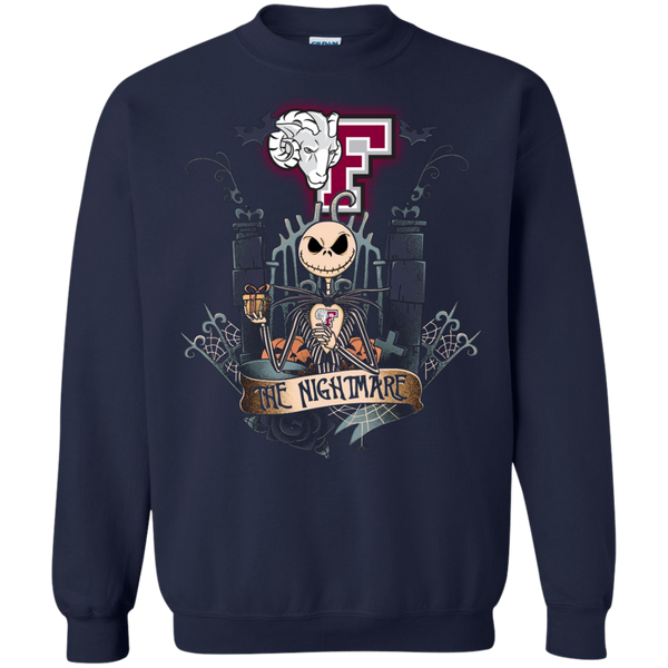 Halloween Fordham Rams T shirts The Nightmare Hoodies Sweatshirts