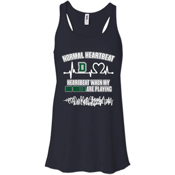 Dartmouth Big Green T shirts Heartbeat When My Big Green Playing Hoodies Sweatshirts