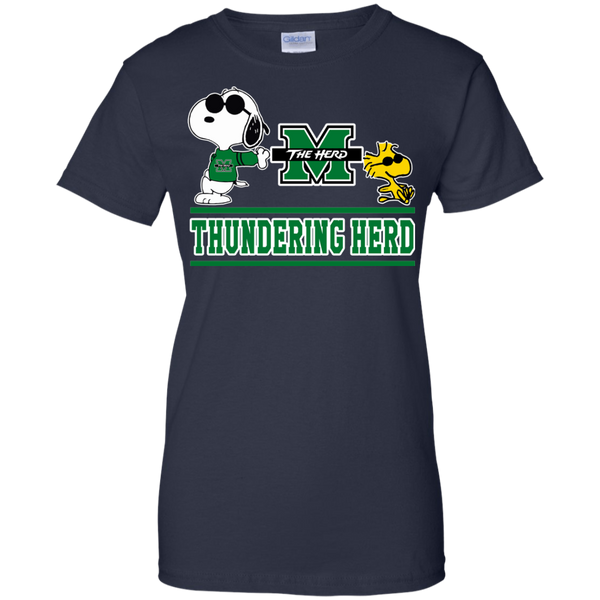 Marshall Thundering Herd T shirts Snoopy Hoodies Sweatshirts