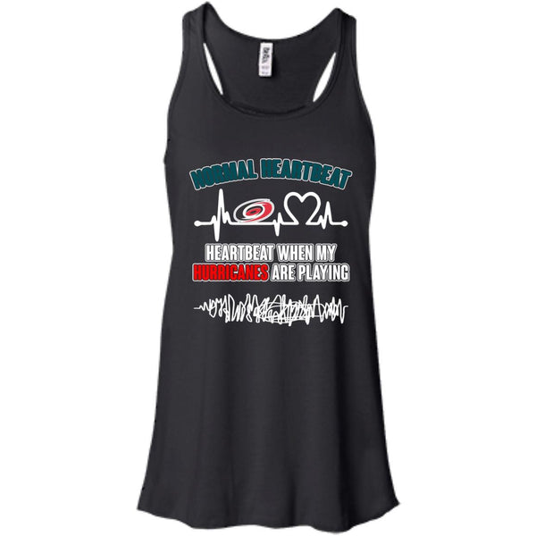 Carolina Hurricanes T shirts Heartbeat When My Hurricanes Playing Hoodies Sweatshirts