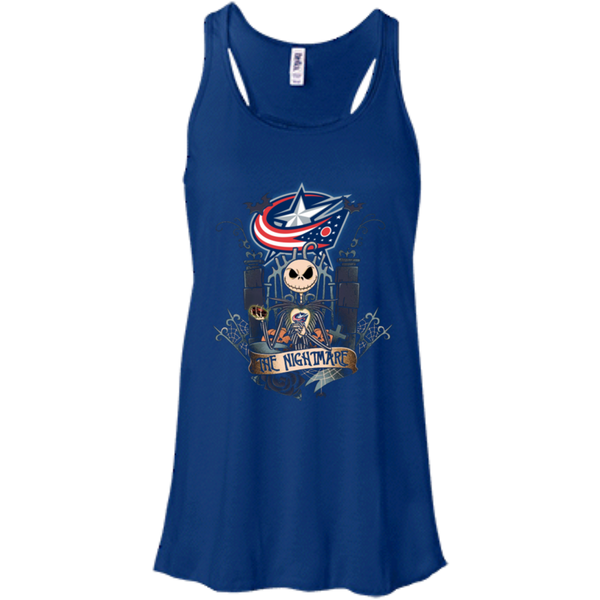 Halloween Columbus Blue Jackets T shirts The Nightmare Hoodies Sweatshirts