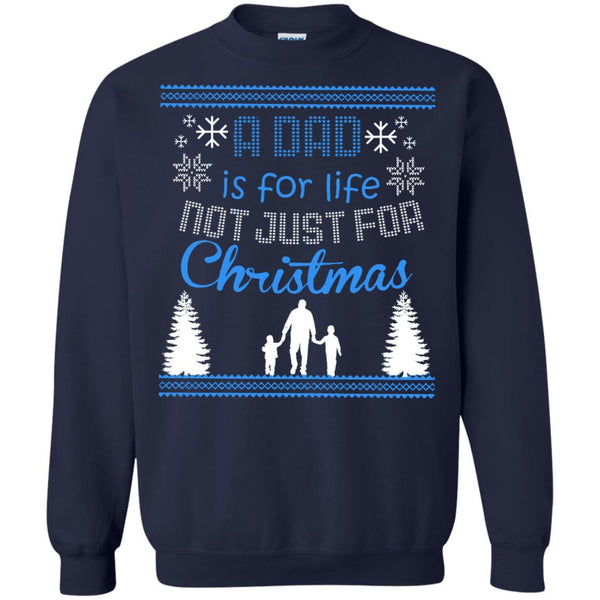 Christmas Father T shirts A Dad Is For Life