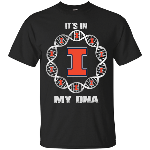 Illinois Fighting Illini T shirts It's In My DNA Hoodies Sweatshirts