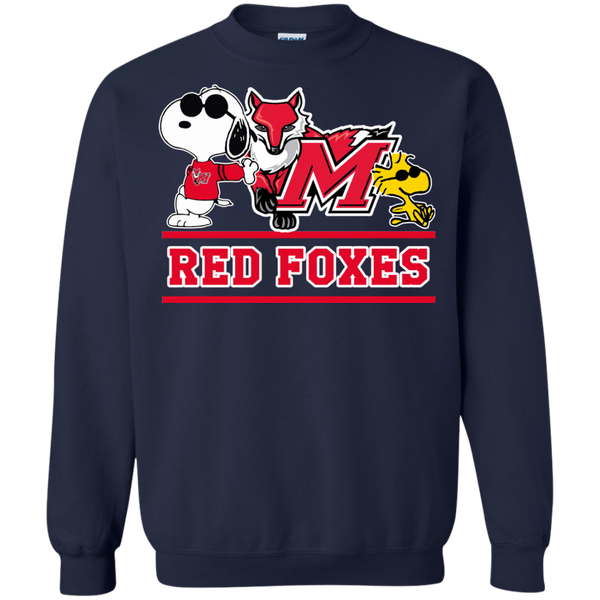 Marist Red Foxes T shirts Snoopy Hoodies Sweatshirts