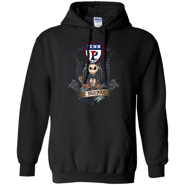 Halloween Penn Quakers T shirts The Nightmare Hoodies Sweatshirts