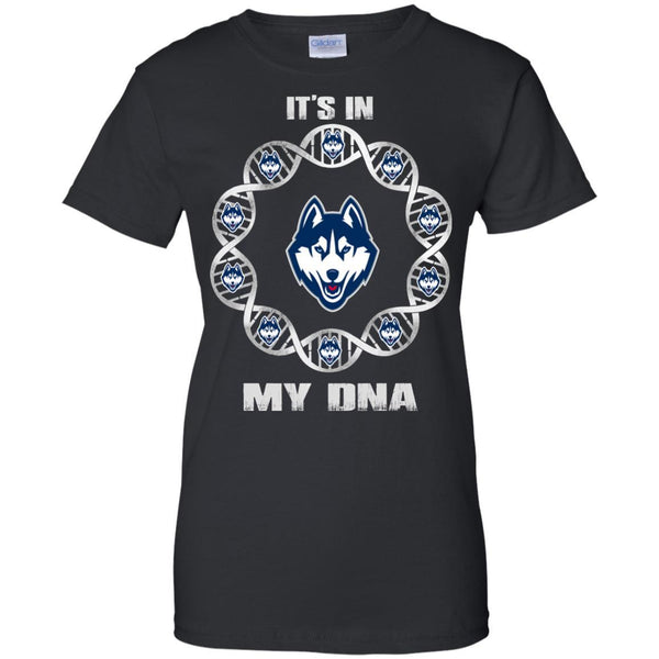Connecticut Huskies T shirts It's In My DNA Hoodies Sweatshirts