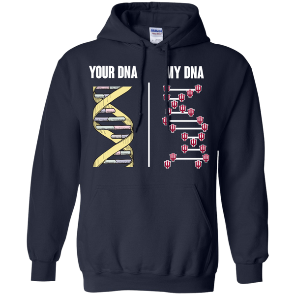 Indiana Hoosiers T shirts Your DNA My DNA Hoodies Sweatshirts