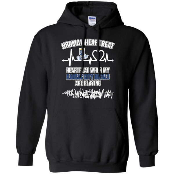 Kansas City Royals T shirts Heartbeat When My Kansas City Royals Playing Hoodies Sweatshirts