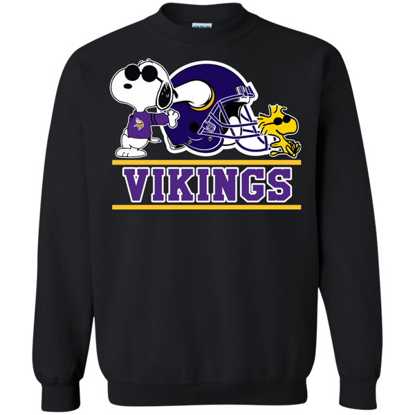Minnesota Vikings T shirts Snoopy Hoodies Sweatshirts