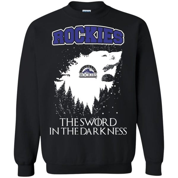 Colorado Rockies Game Of Thrones T shirts The Sword In The Darkness Hoodies Sweatshirts