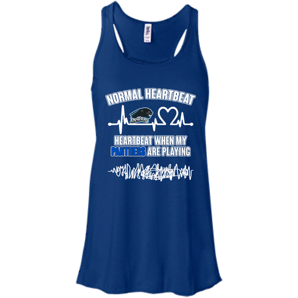 Eastern Illinois Panthers T shirts Heartbeat When My Panthers Playing Hoodies Sweatshirts