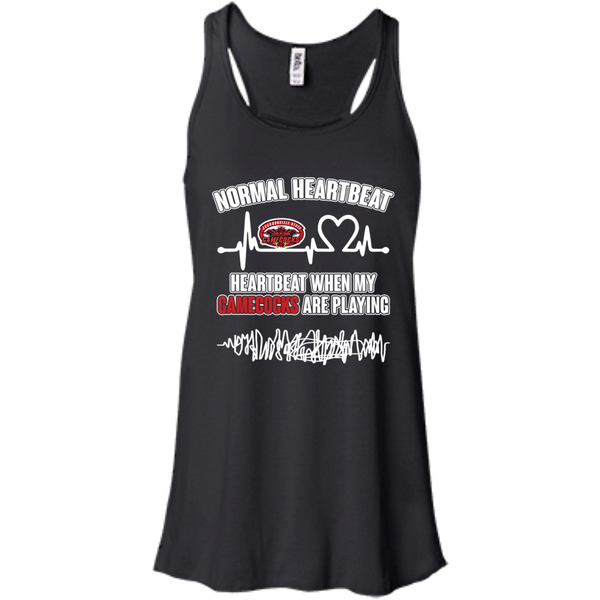 Jacksonville State Gamecocks T shirts Heartbeat When My Gamecocks Playing Hoodies Sweatshirts