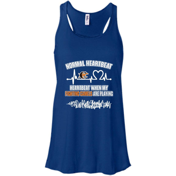 Campbell Fighting Camels T shirts Heartbeat When My Fighting Camels  Playing Hoodies Sweatshirts