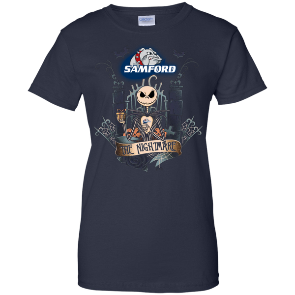 Halloween Samford Bulldogs T shirts The Nightmare Hoodies Sweatshirts