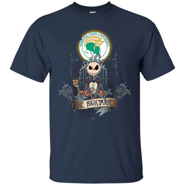 Halloween Norfolk State Spartans T shirts The Nightmare Hoodies Sweatshirts