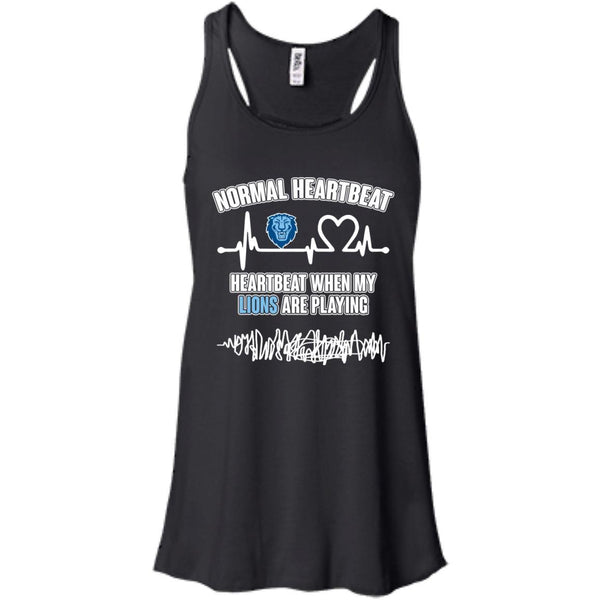 Columbia Lions T shirts Heartbeat When My Lions Playing Hoodies Sweatshirts