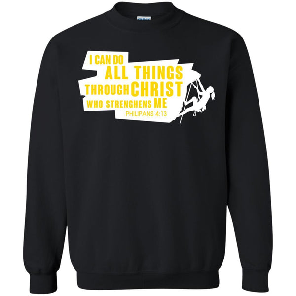 Christian Jesus T shirts I Can Do All Things Through Christ Hoodies Sweatshirts