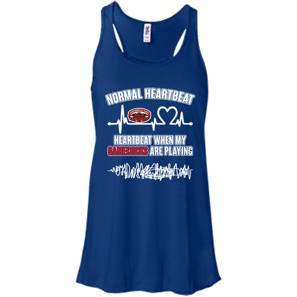 Jacksonville State Gamecocks T shirts Heartbeat When My Gamecocks Playing Hoodies Sweatshirts