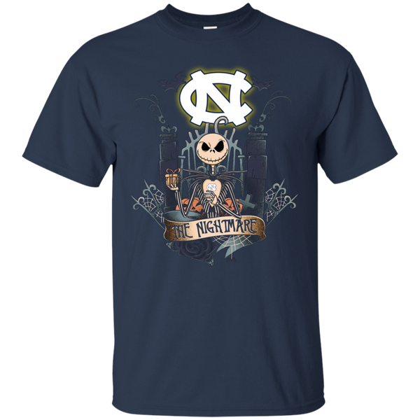 Halloween North Carolina Tar Heels T shirts The Nightmare Hoodies Sweatshirts